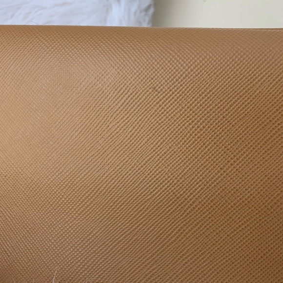 Prada Cuir Double Bag- Saffiano Caramel Leather - Picture 7 of 16